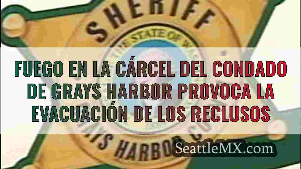 Fuego en la cárcel del condado de Grays