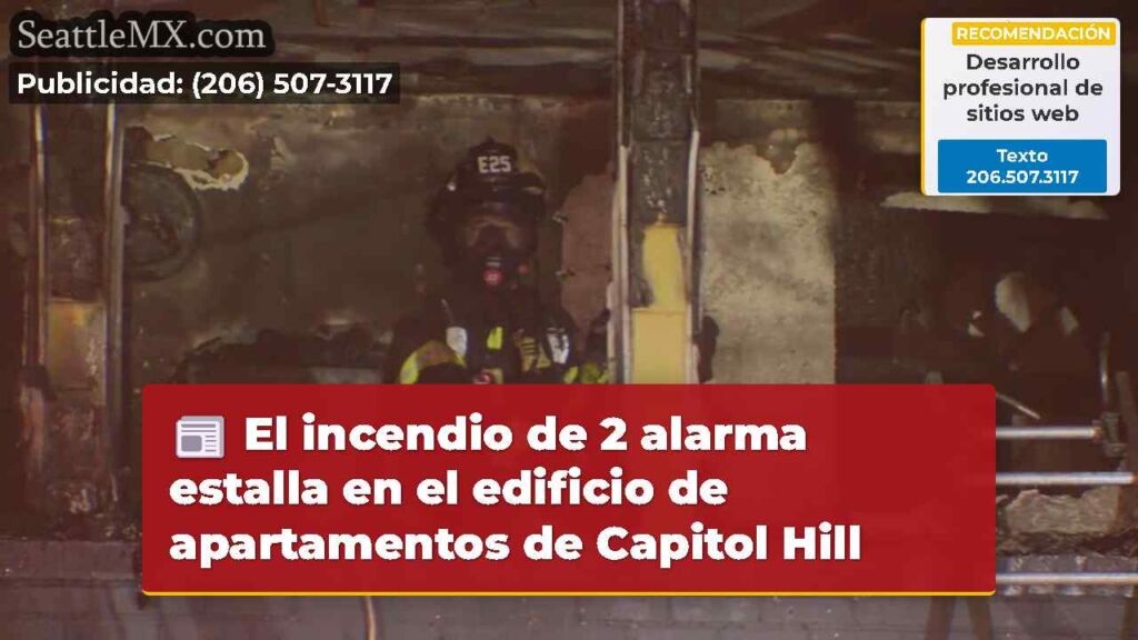 El incendio de 2 alarma estalla en el edificio de