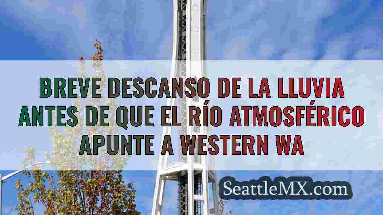 Breve descanso de la lluvia antes de