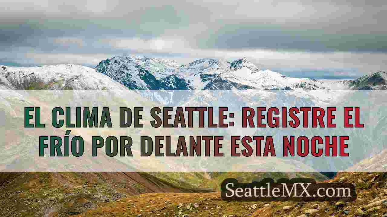 El clima de Seattle: registre el frío