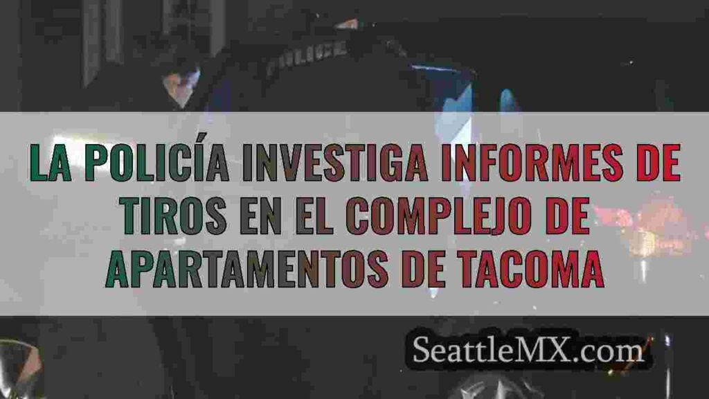 La policía investiga informes de tiros en el