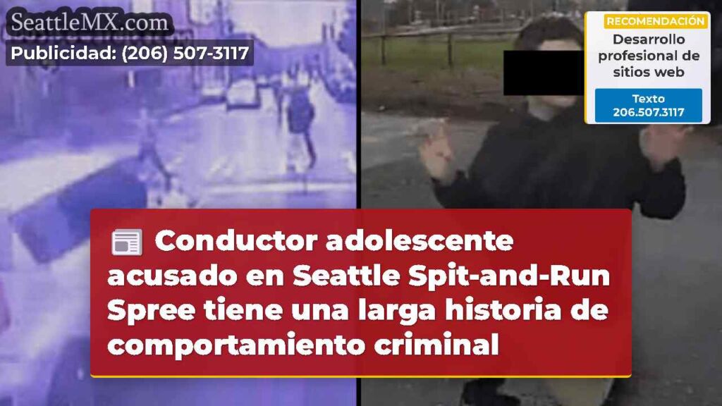 Conductor adolescente acusado en Seattle