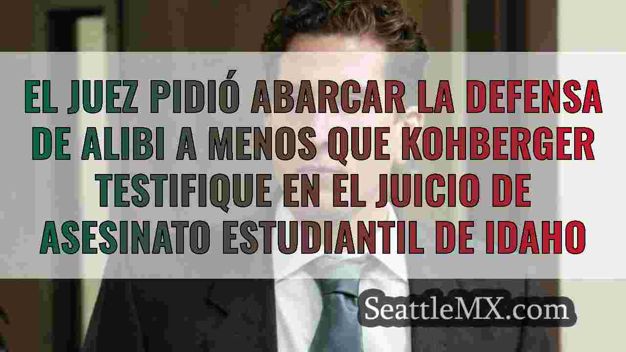 El juez pidió abarcar la defensa de Alibi a menos