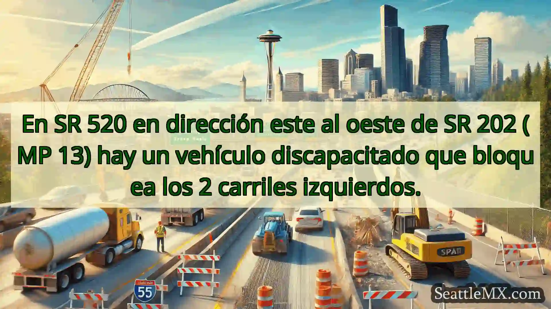 Noticias de transporte de Seattle En SR 520 en dirección este al
