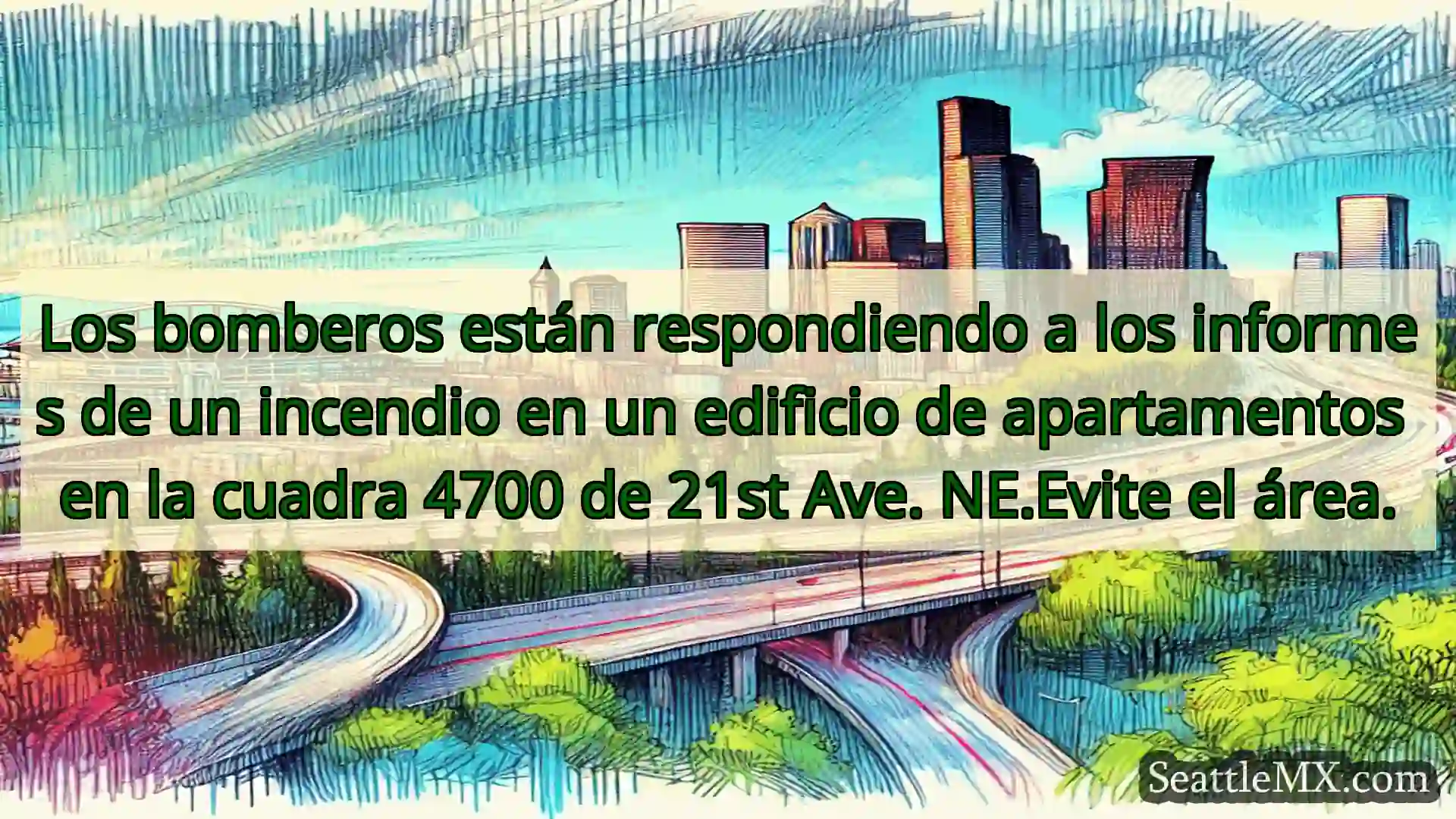 Noticias de transporte de Seattle Los bomberos están respondiendo a