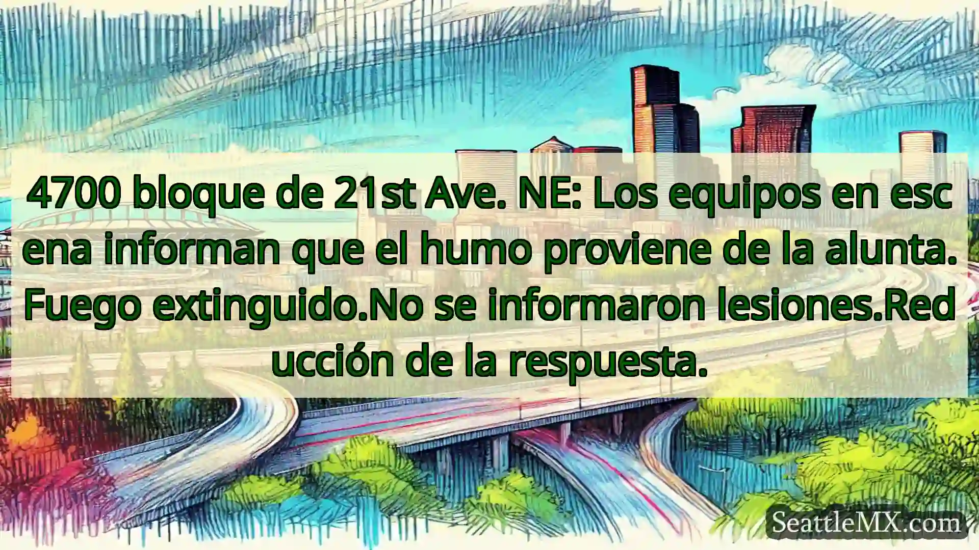 Noticias de transporte de Seattle 4700 bloque de 21st Ave. NE: Los
