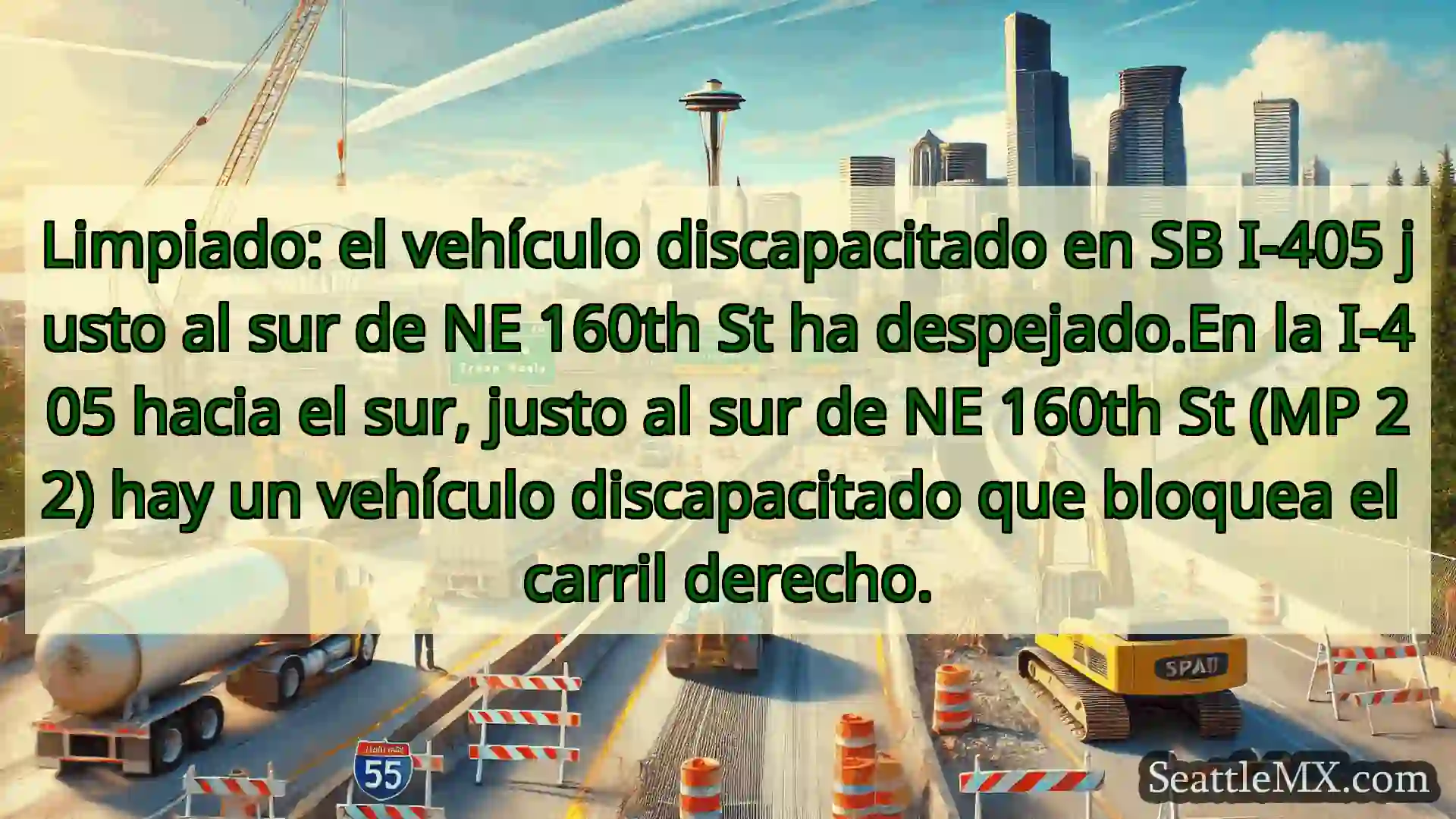 Noticias de transporte de Seattle Limpiado: el vehículo