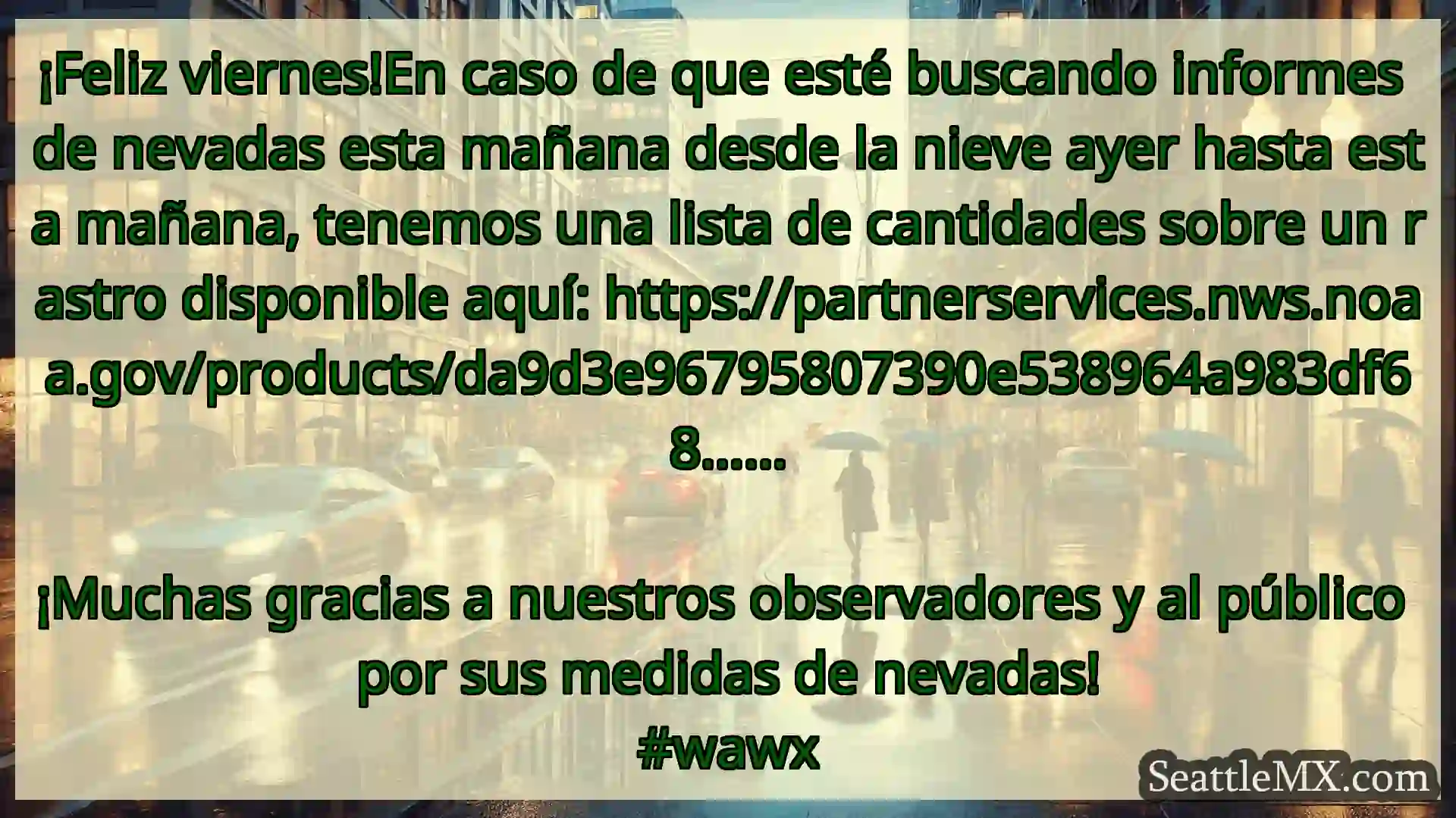 ¡Feliz viernes!En caso de que esté buscando