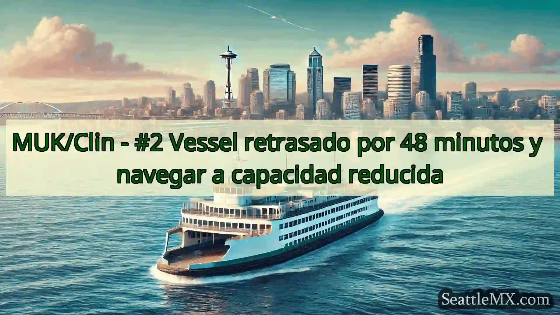 MUK/Clin - #2 Vessel retrasado por 48 minutos y