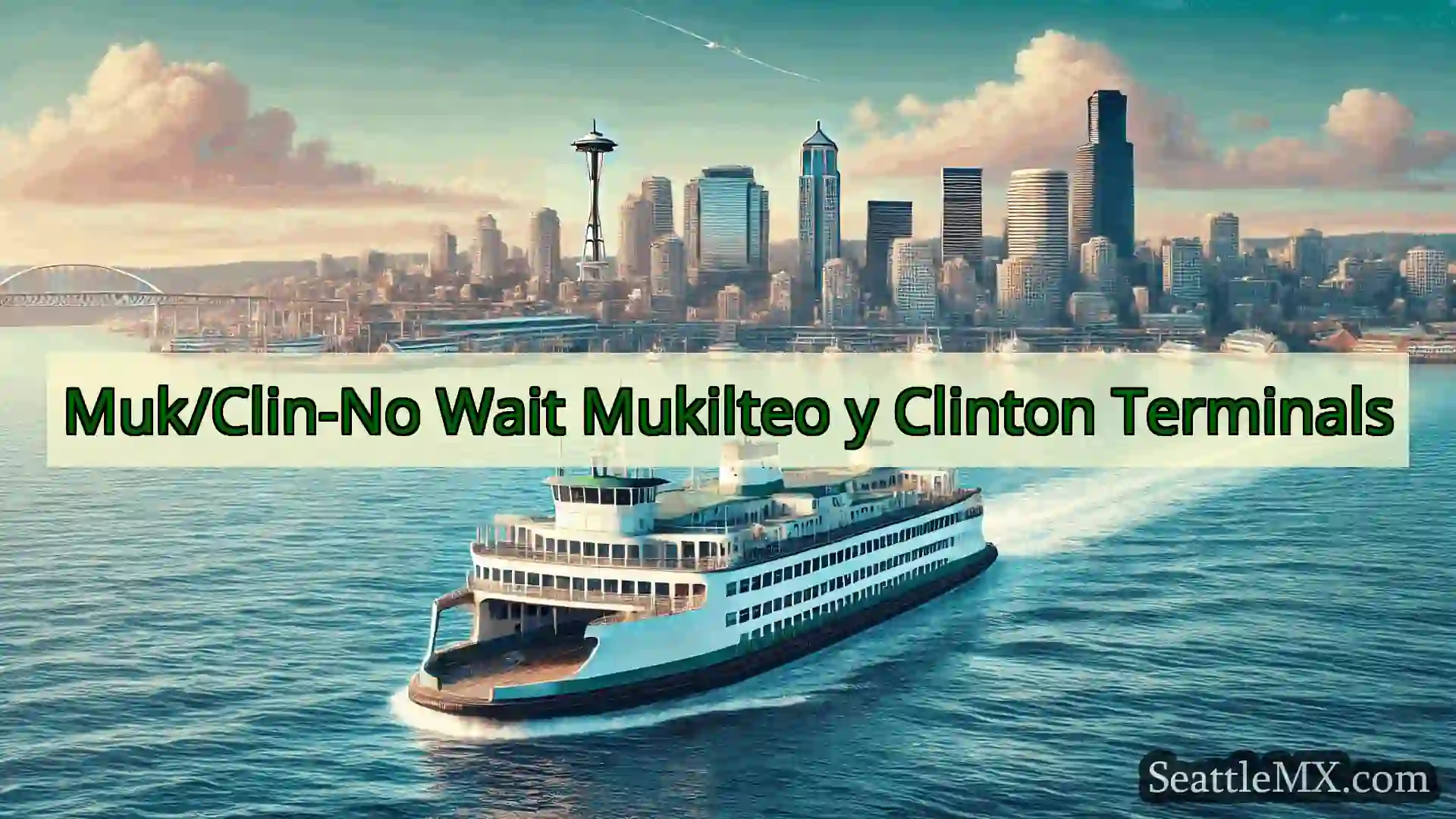 Muk/Clin-No Wait Mukilteo y Clinton Terminals