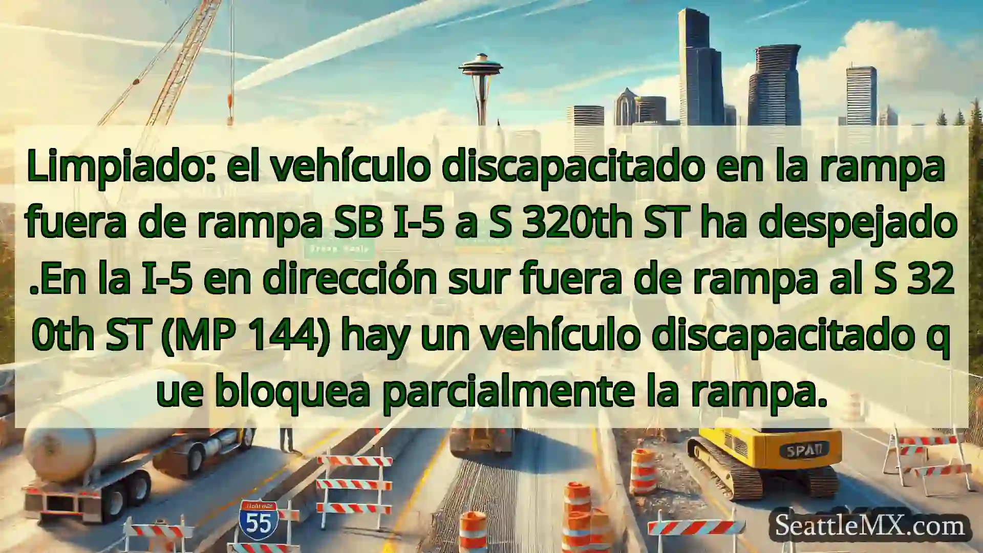 Limpiado: el vehículo discapacitado en la rampa