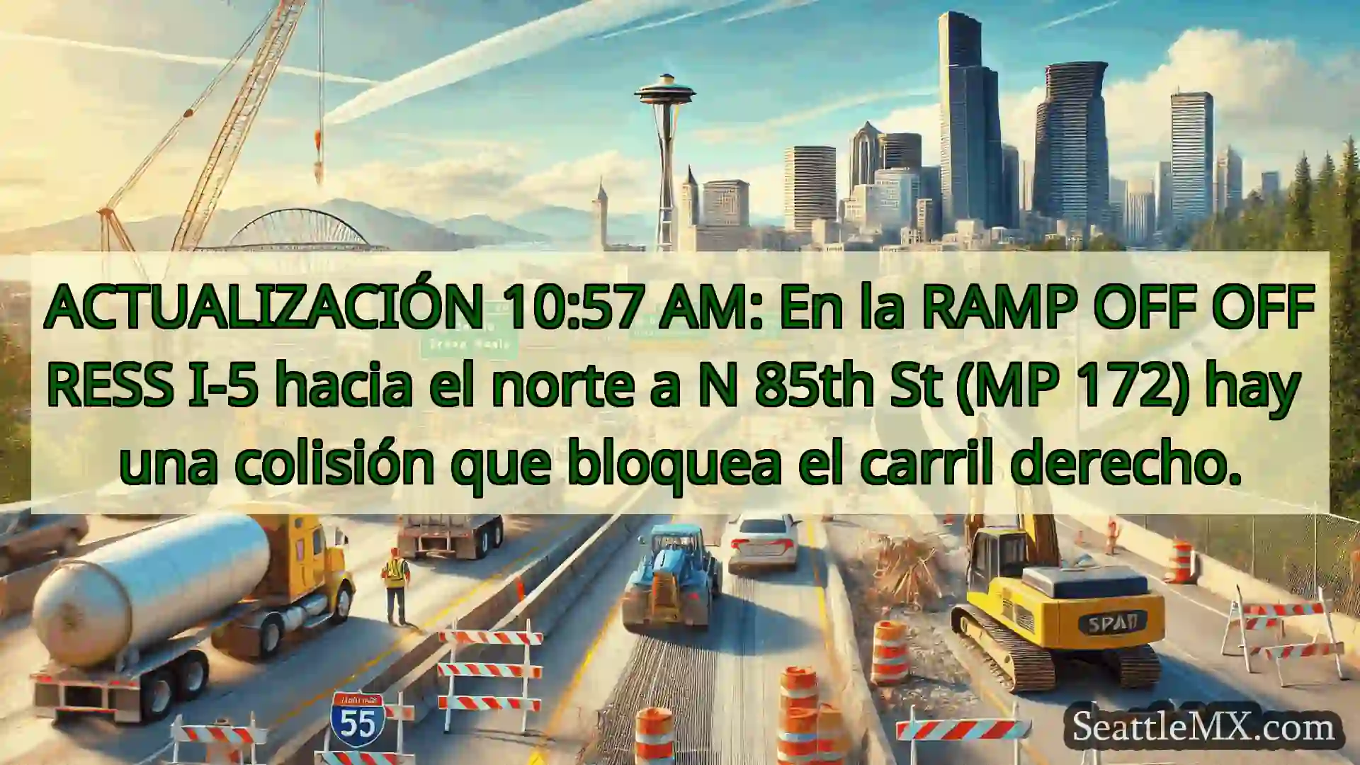 ACTUALIZACIÓN 10:57 AM: En la RAMP OFF OFFRESS