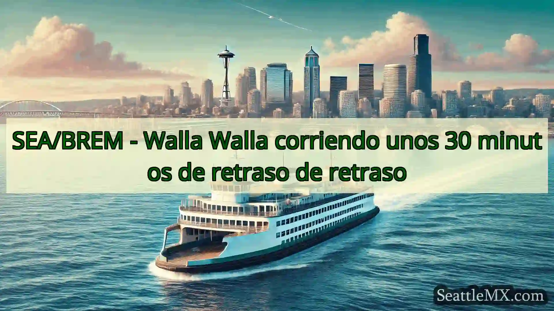 SEA/BREM - Walla Walla corriendo unos 30 minutos