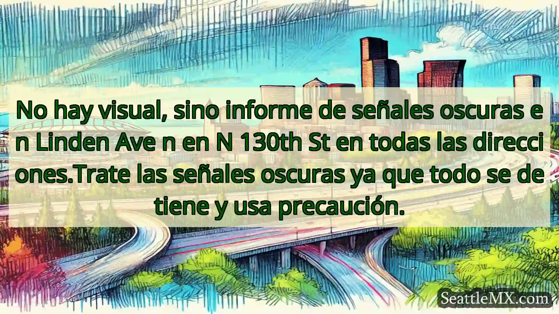No hay visual, sino informe de señales oscuras en