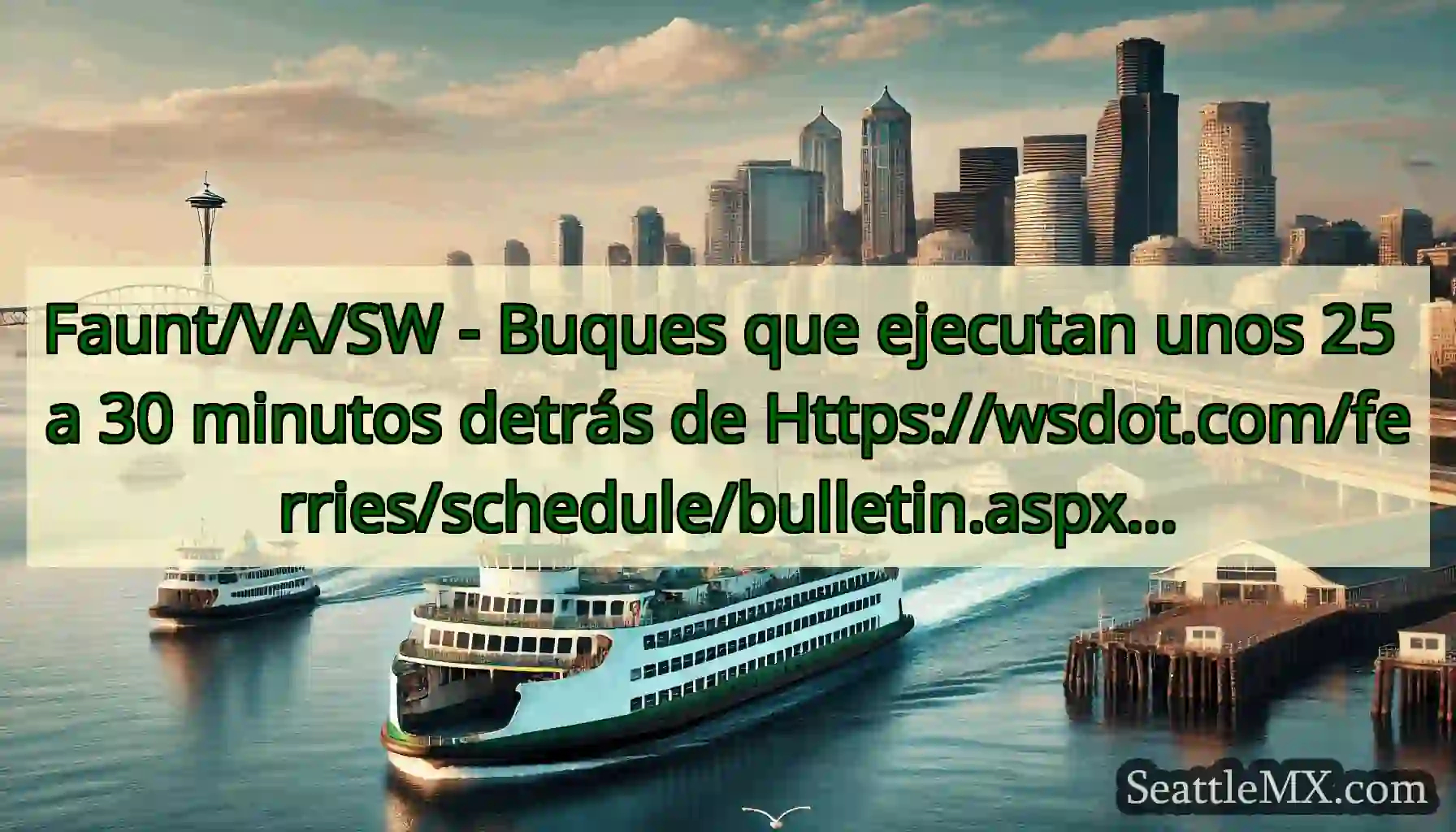 Faunt/VA/SW - Buques que ejecutan unos 25 a 30