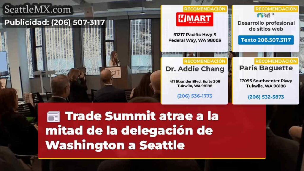 Trade Summit atrae a la mitad de la delegación de