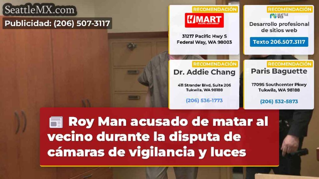 Roy Man acusado de matar al vecino durante la