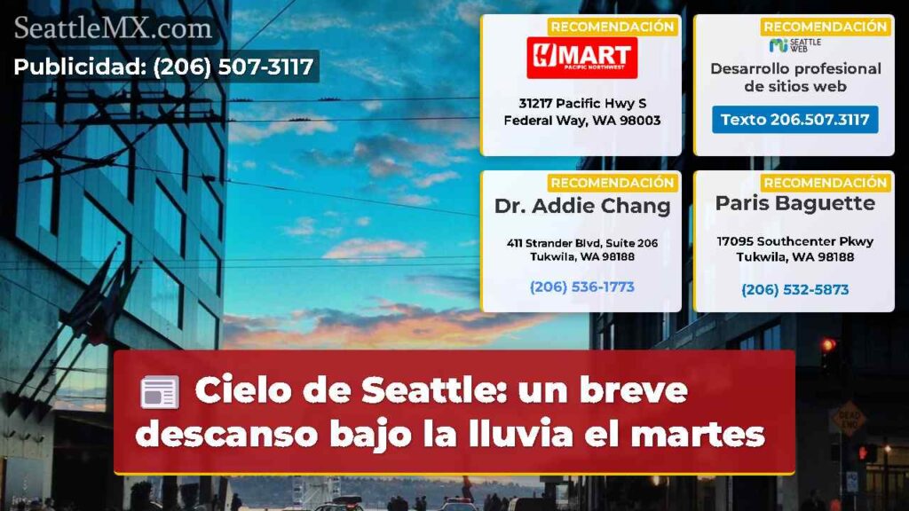 Cielo de Seattle: un breve descanso bajo la