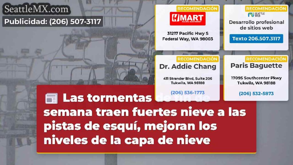 Las tormentas de fin de semana traen fuertes