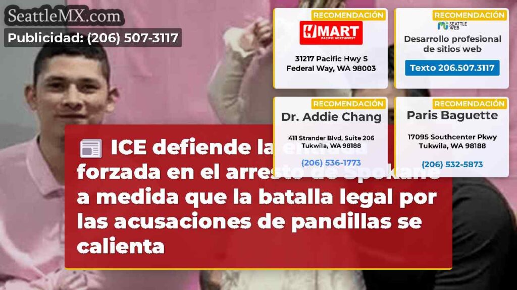 ICE defiende la entrada forzada en el arresto de