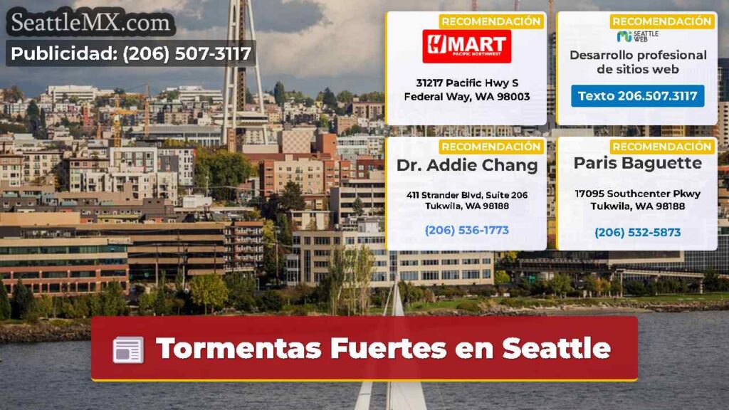 Tormentas Fuertes en Seattle
