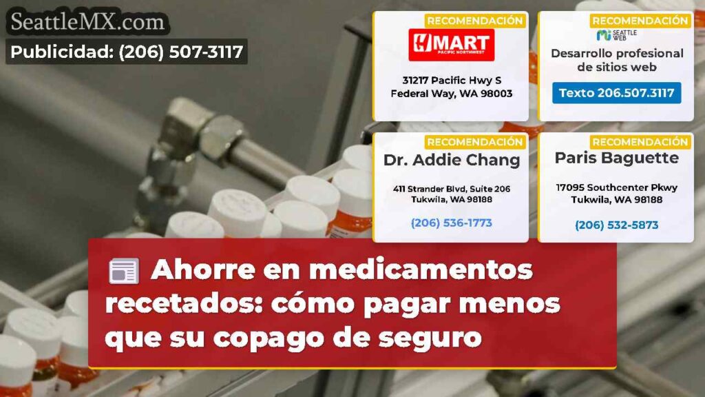 Ahorre en medicamentos recetados: cómo pagar