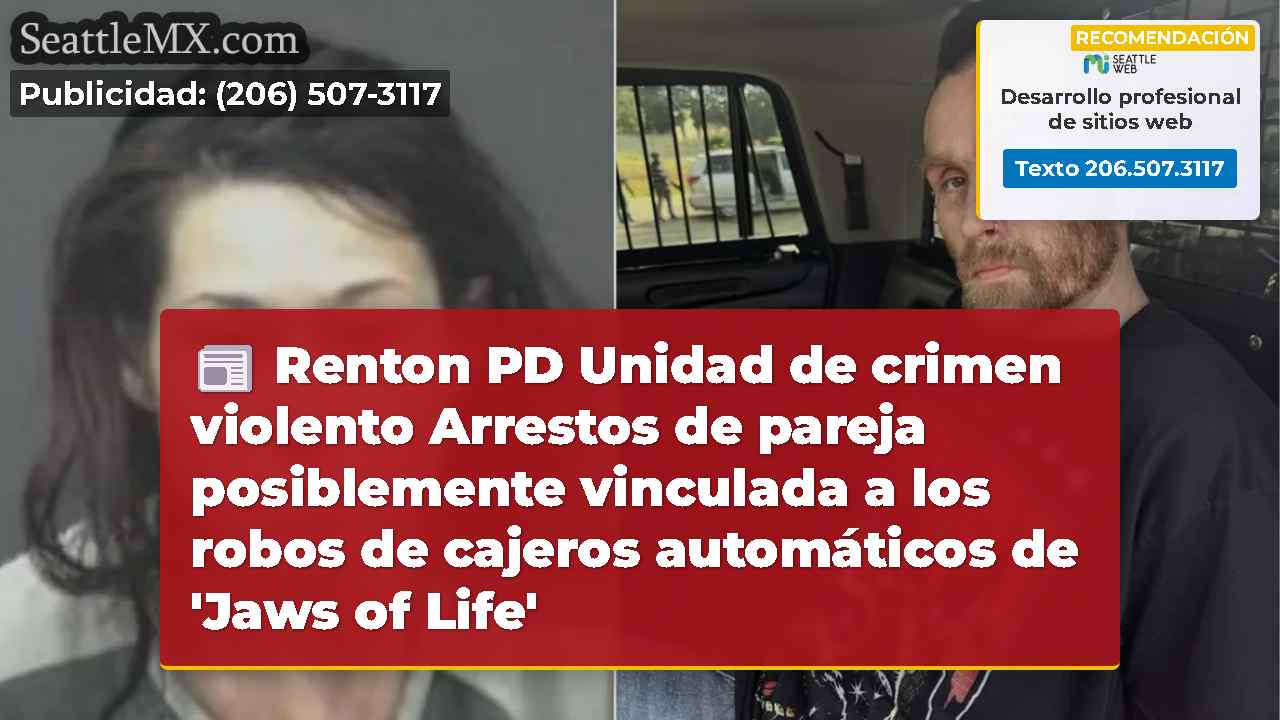 Renton PD Unidad de crimen violento Arrestos de
