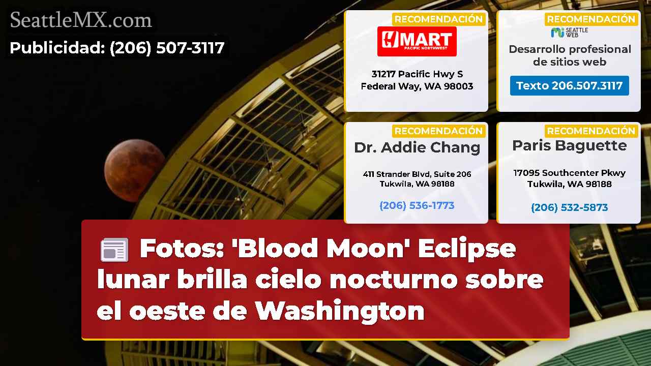 Fotos: 'Blood Moon' Eclipse lunar brilla cielo