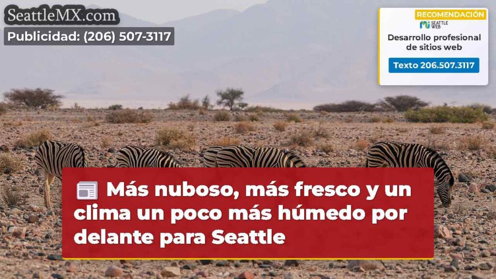 Más nuboso, más fresco y un clima un poco más