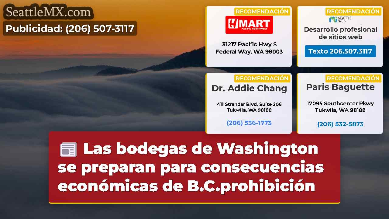 Las bodegas de Washington se preparan para