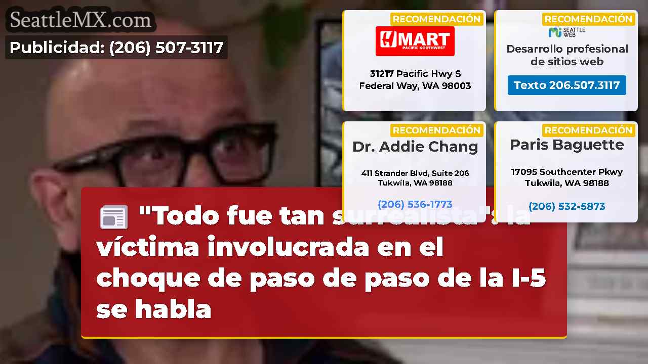 "Todo fue tan surrealista": la víctima