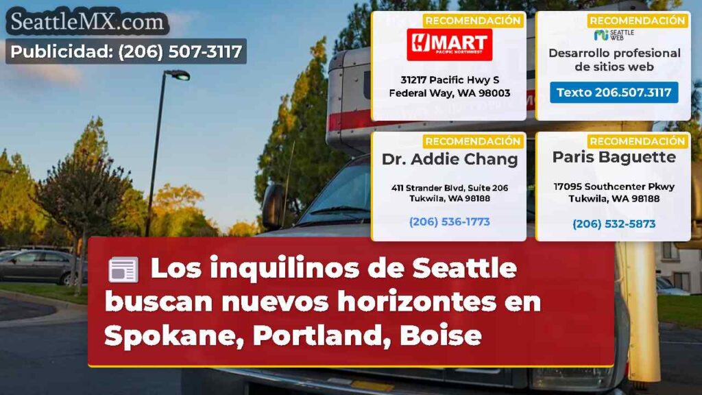 Los inquilinos de Seattle buscan nuevos