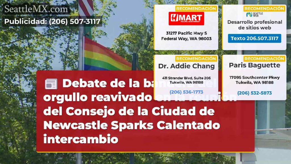 Debate de la bandera del orgullo reavivado en la