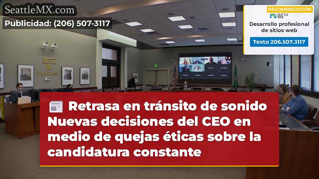 Retrasa en tránsito de sonido Nuevas decisiones