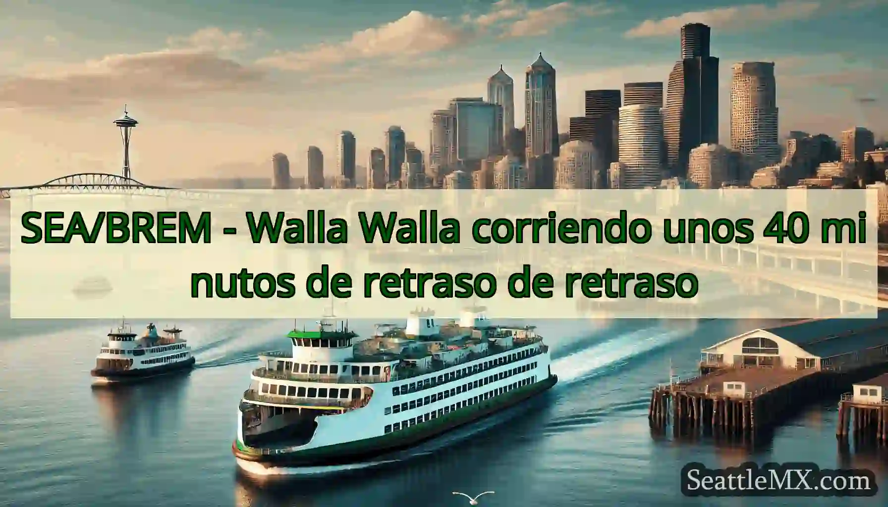 SEA/BREM - Walla Walla corriendo unos 40 minutos