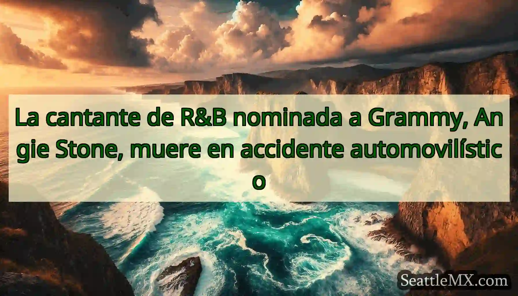 La cantante de R&B nominada a Grammy, Angie