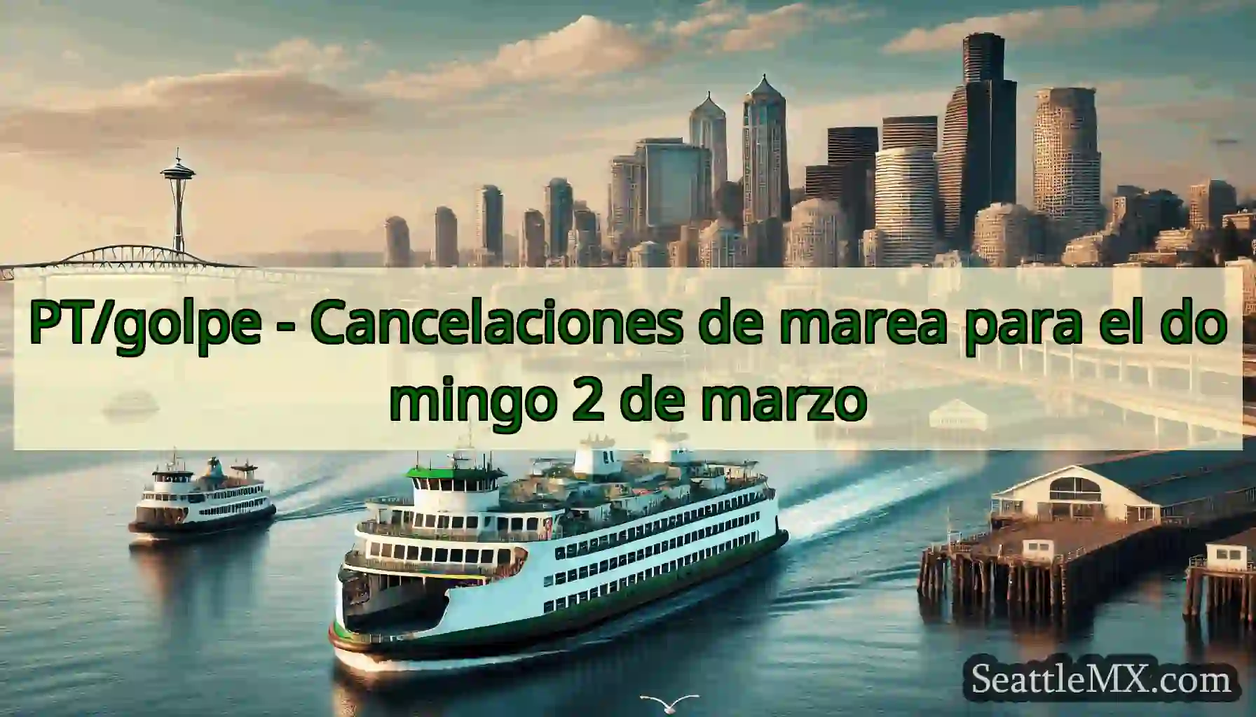 PT/golpe - Cancelaciones de marea para el domingo