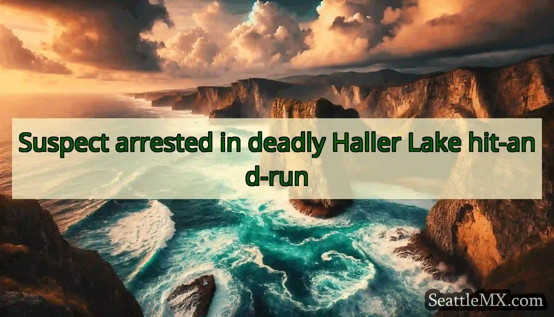 Suspect arrested in deadly Haller Lake hit-and-run