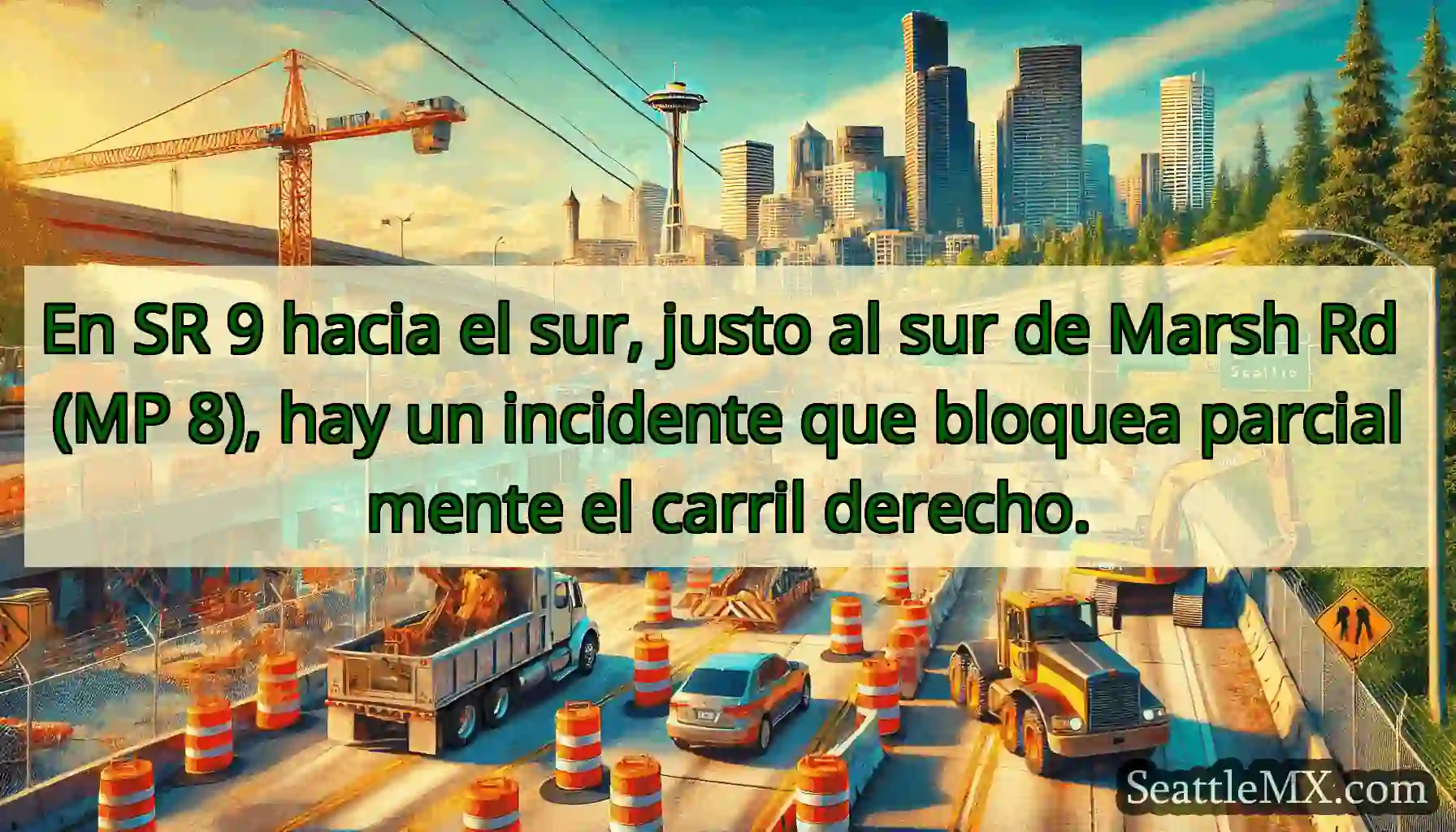 En SR 9 hacia el sur, justo al sur de Marsh Rd