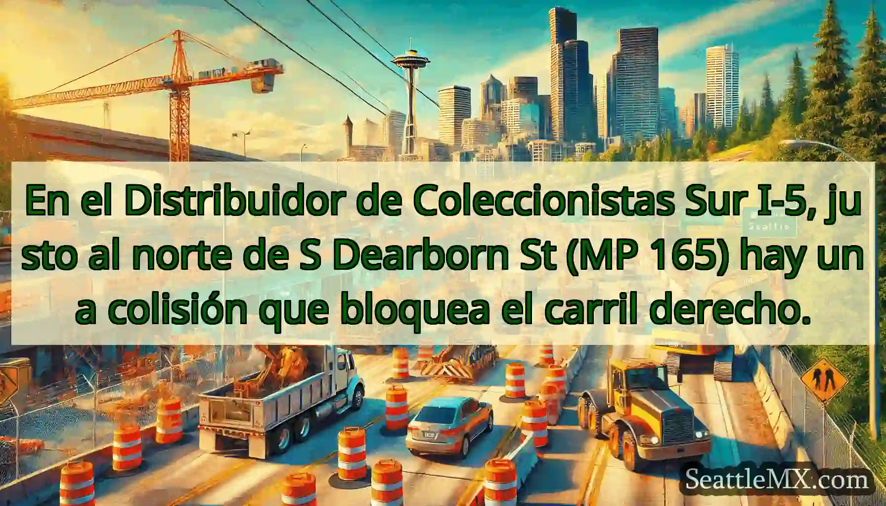 En el Distribuidor de Coleccionistas Sur I-5,