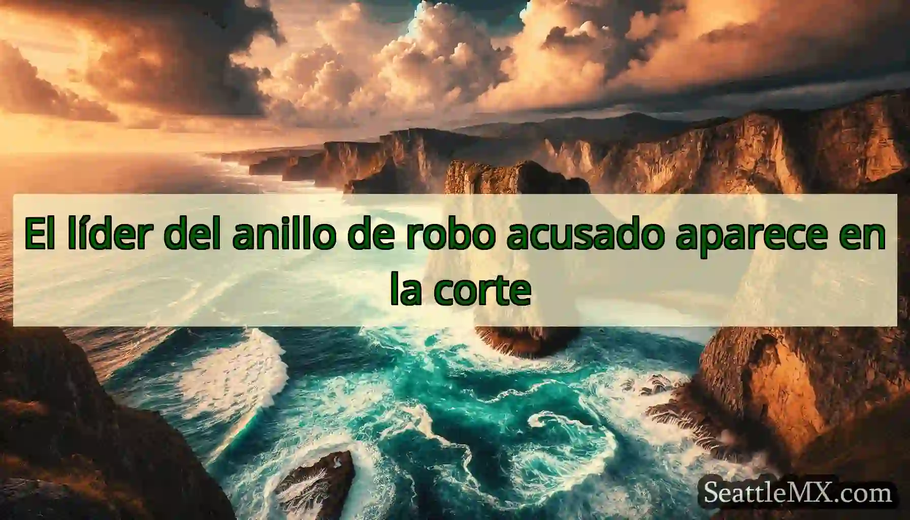 El líder del anillo de robo acusado aparece en la