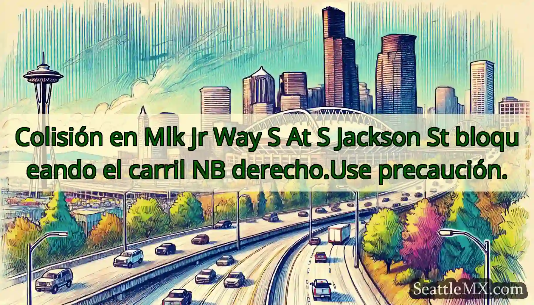 Colisión en Mlk Jr Way S At S Jackson St