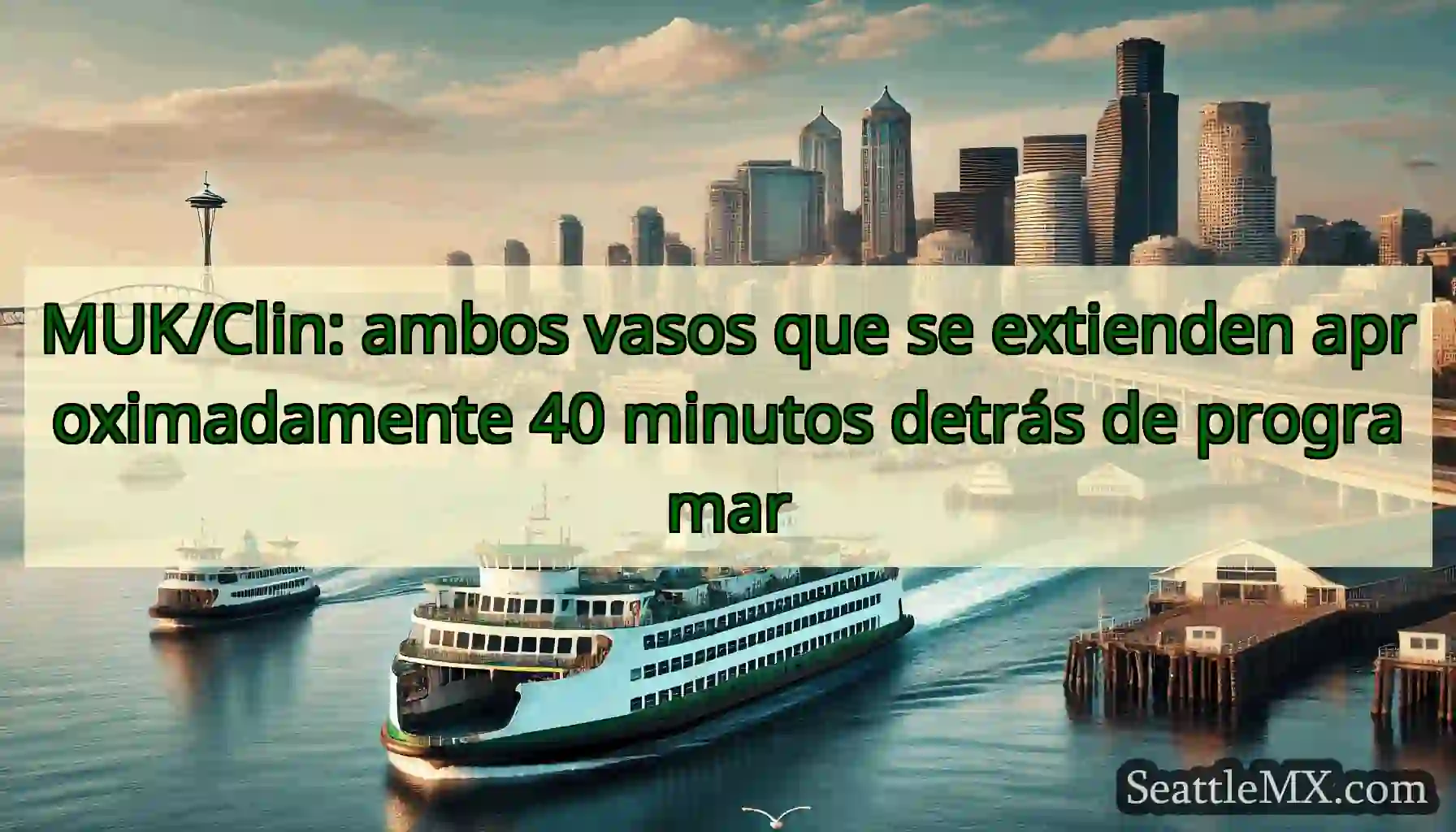 MUK/Clin: ambos vasos que se extienden