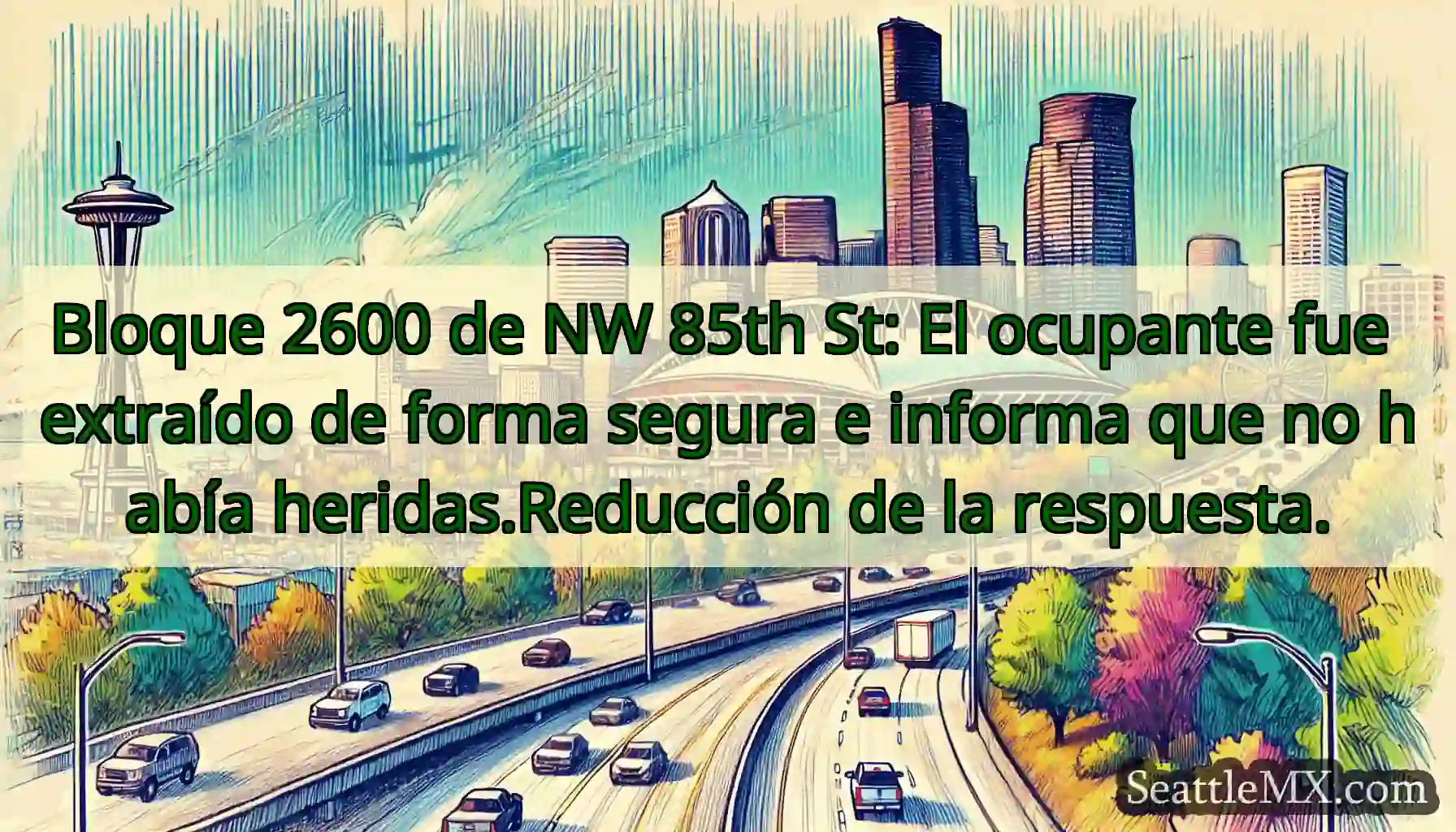Bloque 2600 de NW 85th St: El ocupante fue