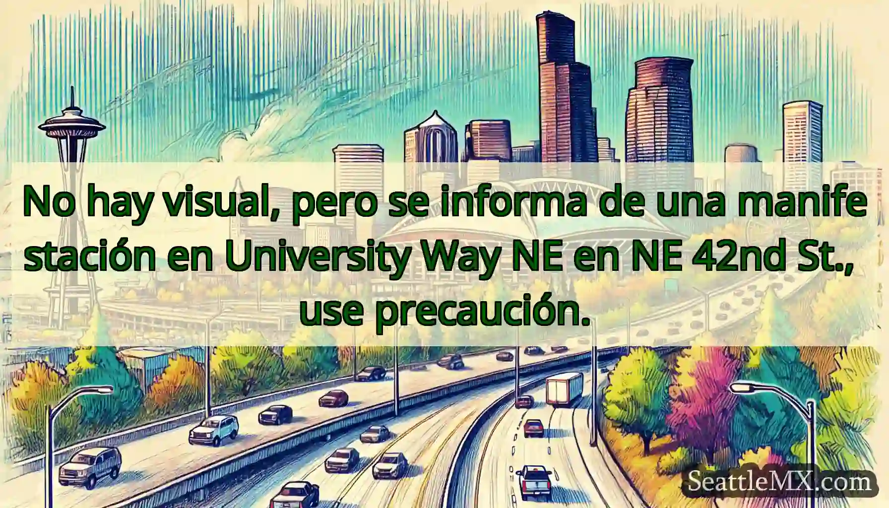 No hay visual, pero se informa de una