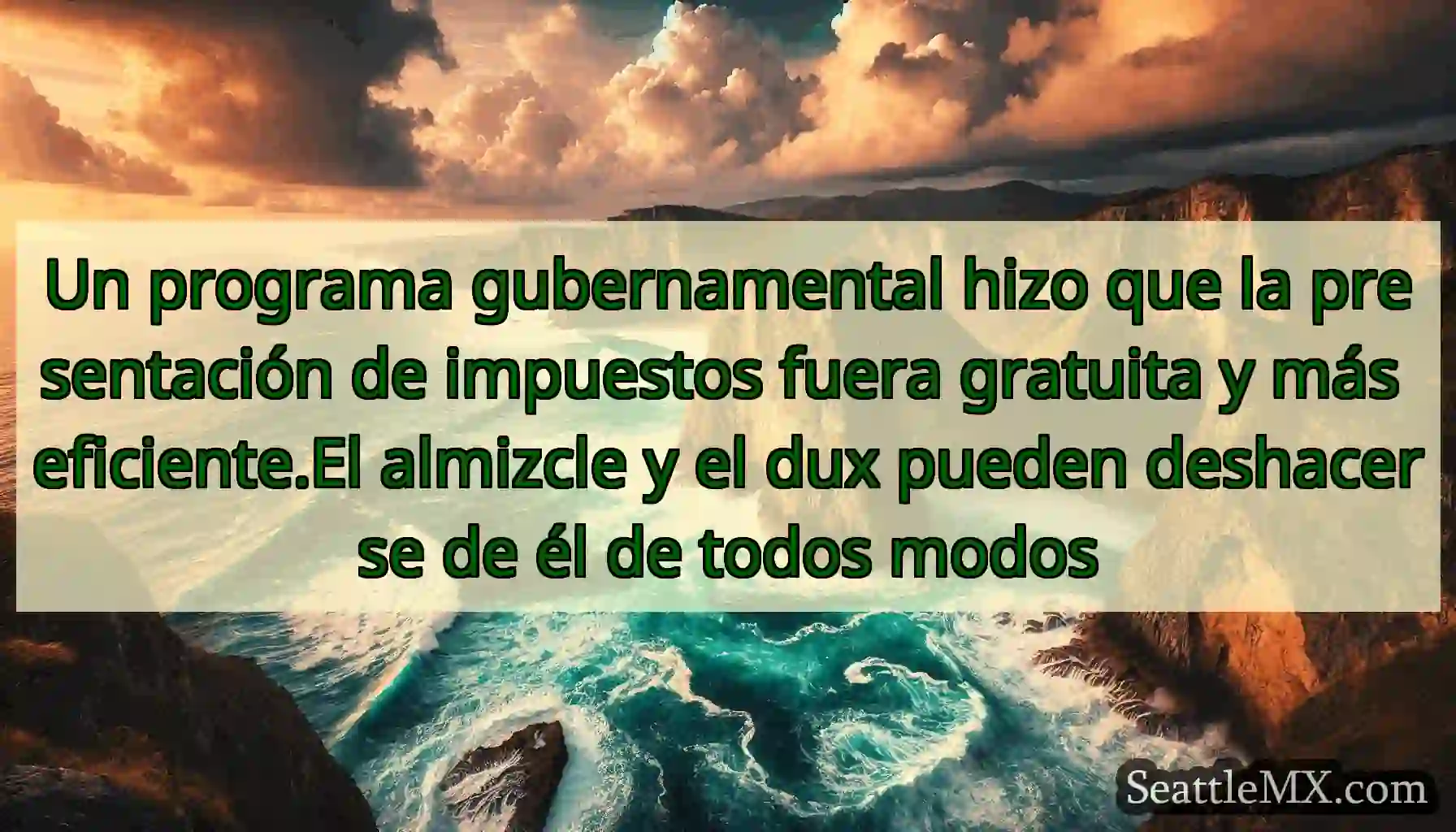 Un programa gubernamental hizo que la