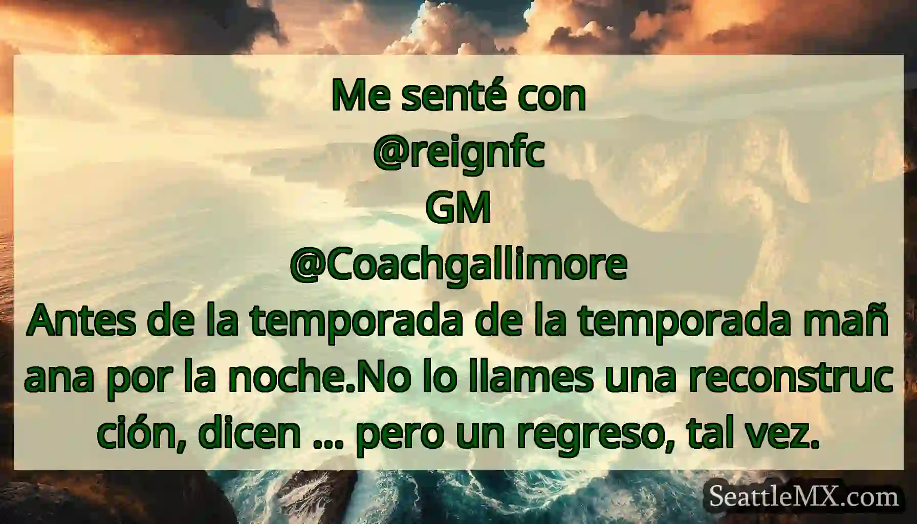 Me senté con