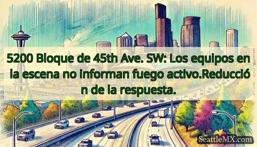 5200 Bloque de 45th Ave. SW: Los equipos en la
