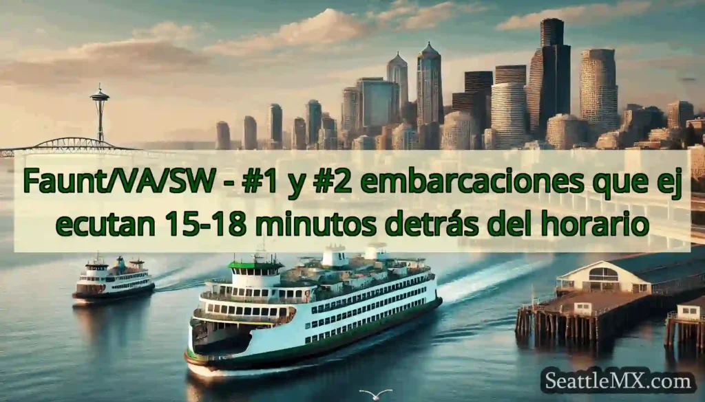 Faunt/VA/SW - #1 y #2 embarcaciones que ejecutan