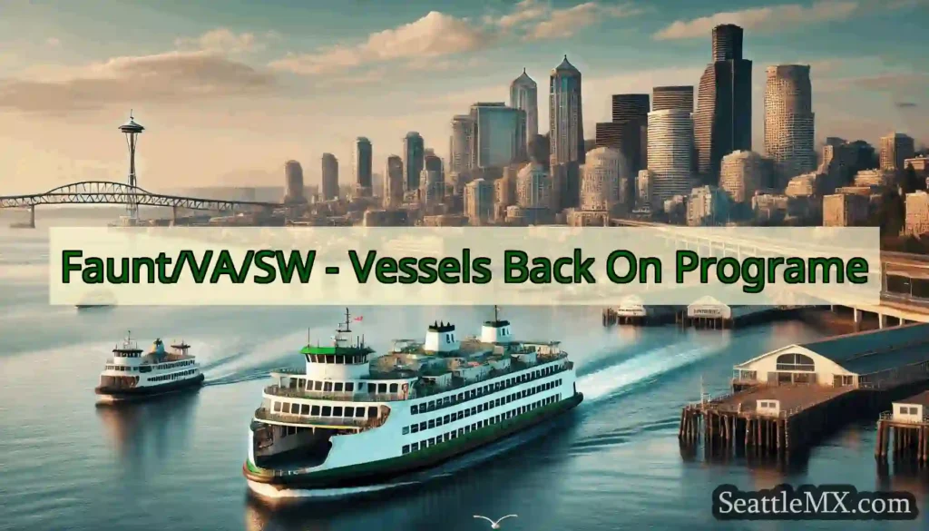Faunt/VA/SW - Vessels Back On Programe